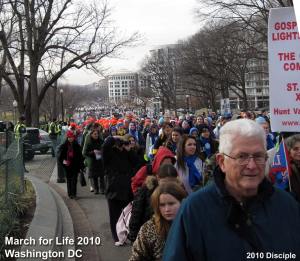 A fraction of the crowd at the March for Life in DC